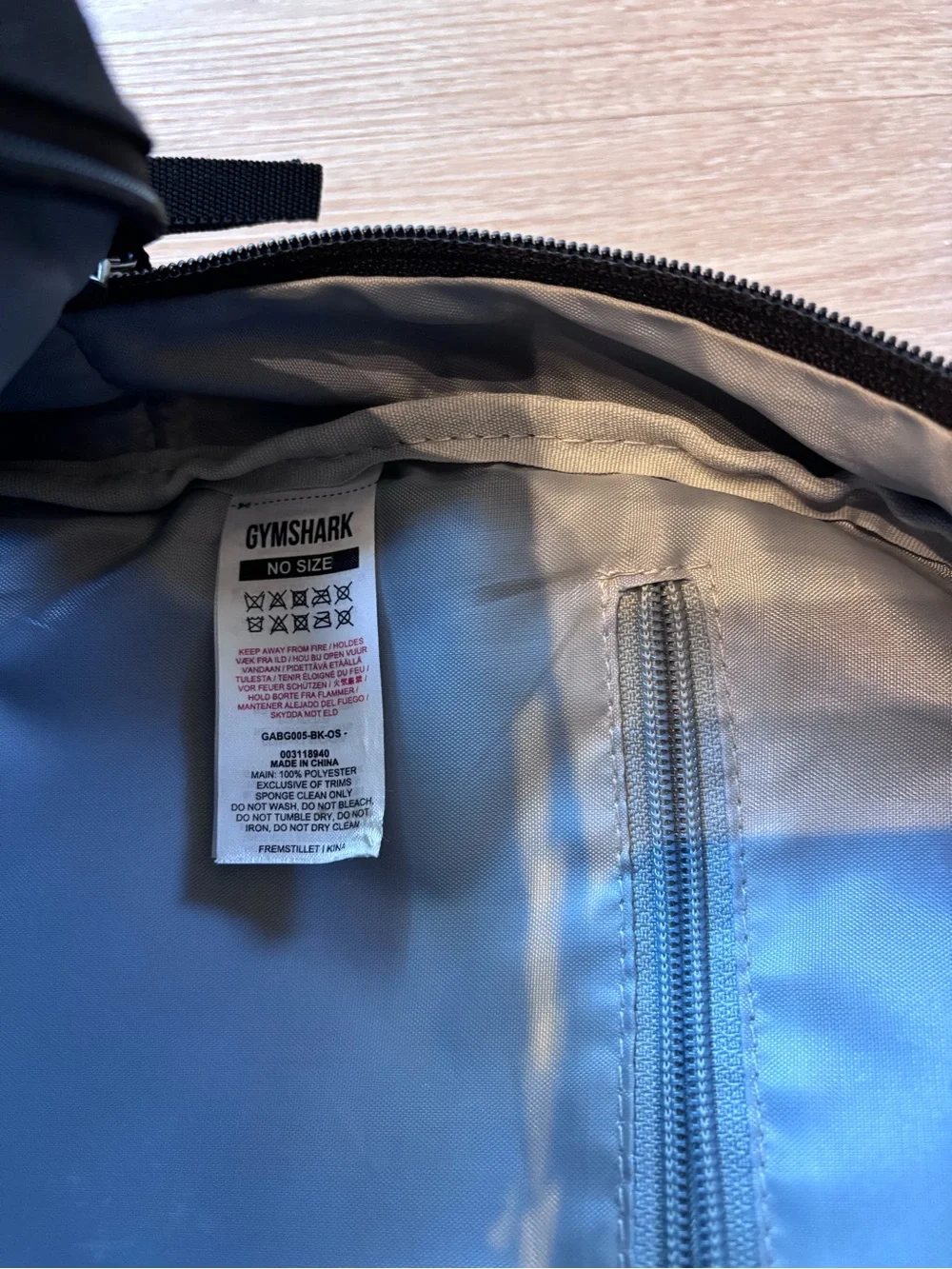 Gymshark Black Rip Stop Mini Everyday Backpack One Size Gym Travel Unisex